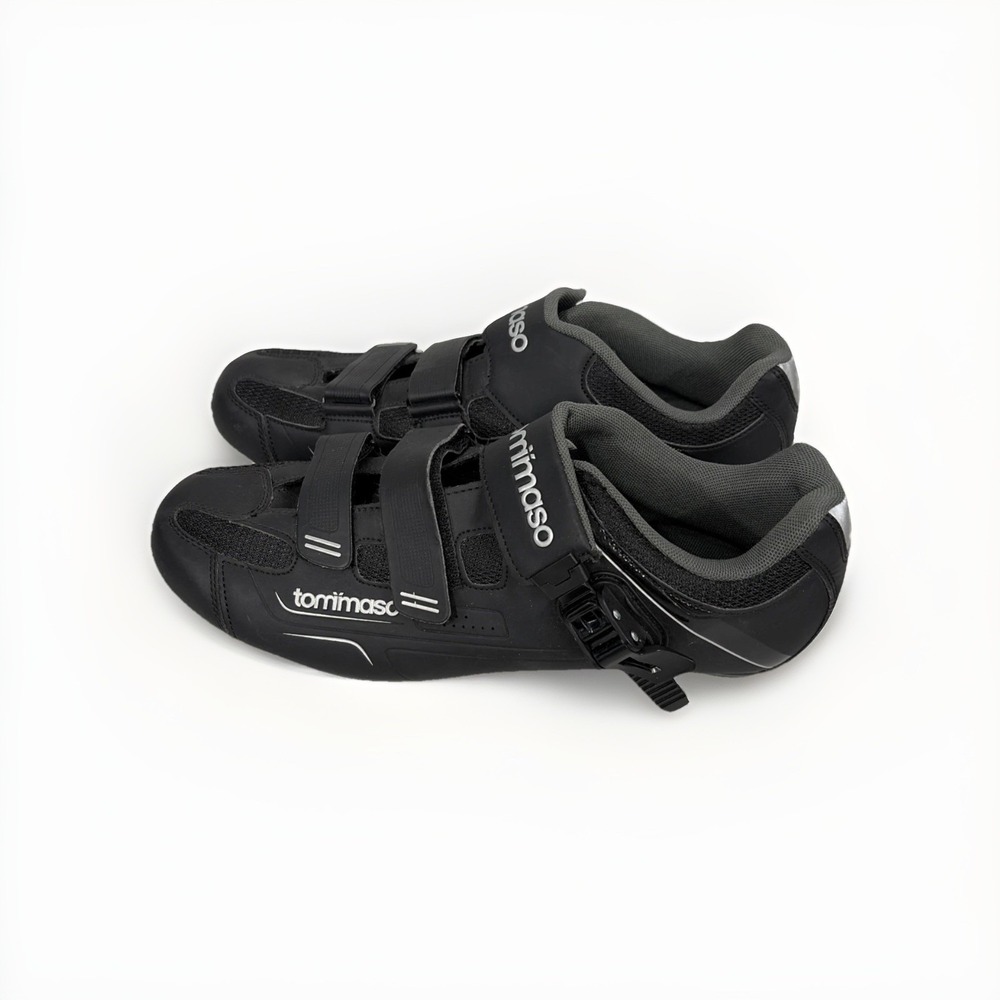 Tommaso Strada 200 Cycling Shoes Mens EU 47 US 13 Black Road Peloton